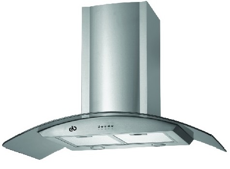 CAMPANA EB EXTRACTORA/PURIFICADORA 90 CM. 127V. ACERO INOX. EB-388C