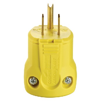 CLAVIJA COOPER 2P+T 15 AMP. AMARILLO (10/120)(C)