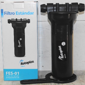 FILTRO PARA  AGUA ROTOPLAS ESTANDAR CON CARTUCHO (1)