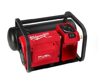 COMPRESOR DE AIRE MW M18 COMPACTA SILENCIOSO 2 GALONES FUEL 135 PSI. S/BATERIA