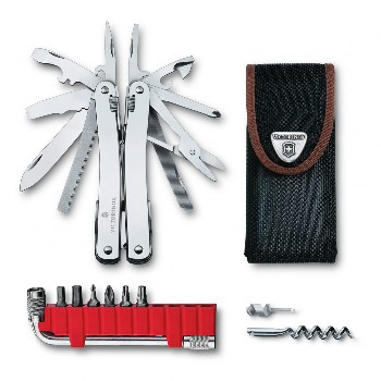 HTA. SWISSTOOL VICTORINOX SPIRIT X PLUS 35 USOS C/FUNDA NYLON