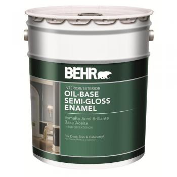 PINTURA BEHR ESMTE. 3800 19 LTS SEMI GLOSS OIL BASE INT/EXT.