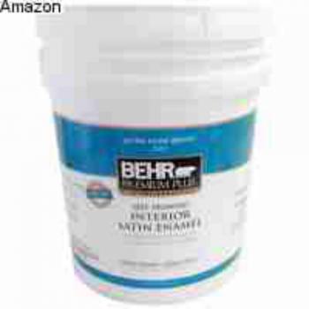 PINTURA VINILICA BEHR 7400 19 LTS. SATIN MEDIUM BASE INT.