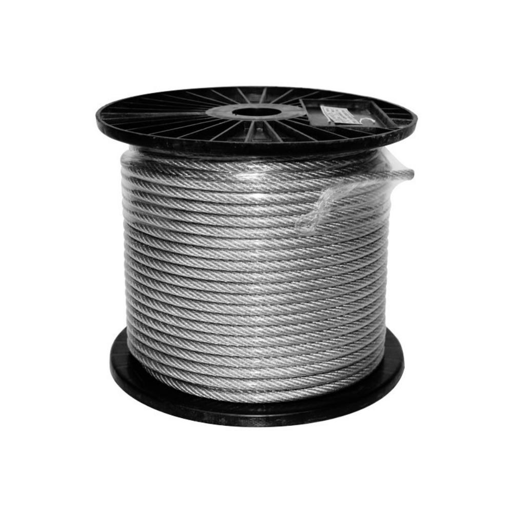 CABLE DE ACERO FR RECUBIERTO DE PVC 1/16