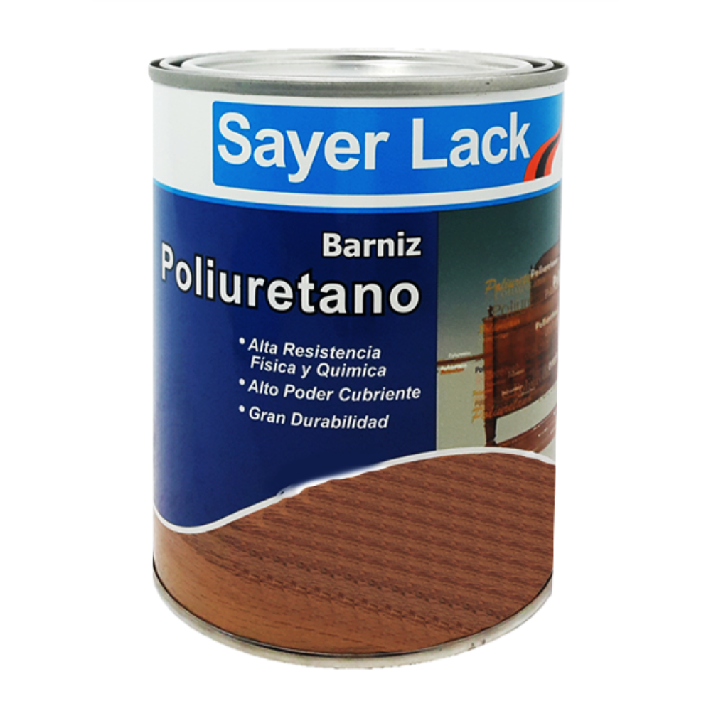 BARNIZ URESAYER POLIURETANO CHOCOLATE MATE UM-0083 1 LTS. (6)