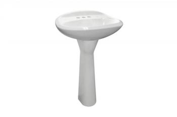 PEDESTAL CATO PARIS P/LAVABO BCO