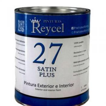 PINTURA VINILICA REYCEL 27 TBSL SATIN DE  1 LTS. (9)