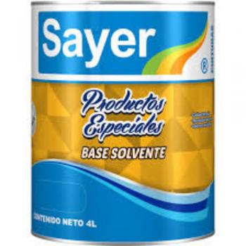 PINTURA SAYER TRAFICO BASE AGUA AMARILLO ET-2709  4 LTS.