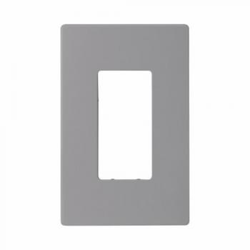 PLACA ELECT. COOPER SENCILLO GRIS DECOR. (20)(C)