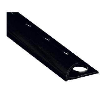 REMATE PARA AZULEJO DE PVC NEGRO (TUBO C/50 PZAS.)