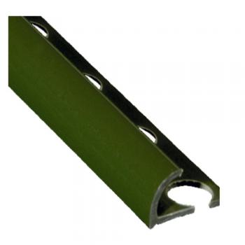 REMATE PARA AZULEJO DE PVC VERDE JADE (TUBO C/50 PZAS.)