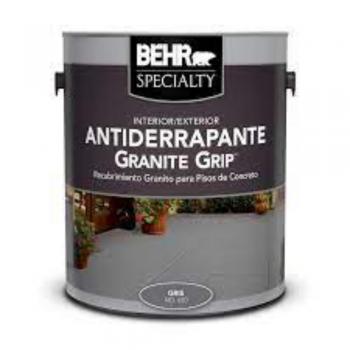 PINTURA BEHR PARA PISO D/CEMENTO 650 4 LTS. GRAY (4)