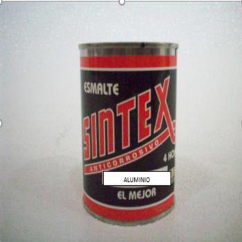 PINTURA ESMALTE SINTEX ALUMINIO DE  4 LT. (4)