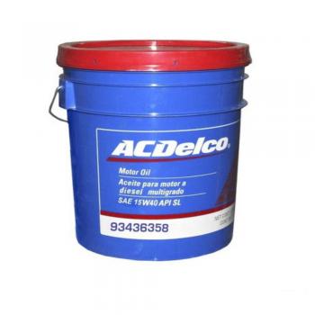 ACEITE ACDELCO MULTIGRADO MINERAL PARA MOTOR DIESEL 15W40 CJ4 19 LTS.