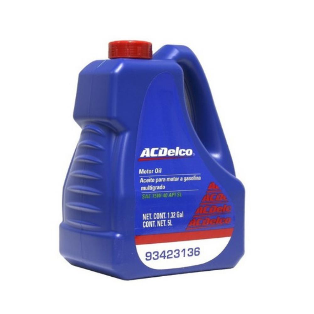 ACEITE ACDELCO MULTIGRADO MINERAL 15W40 SL 5 LTS. (4)