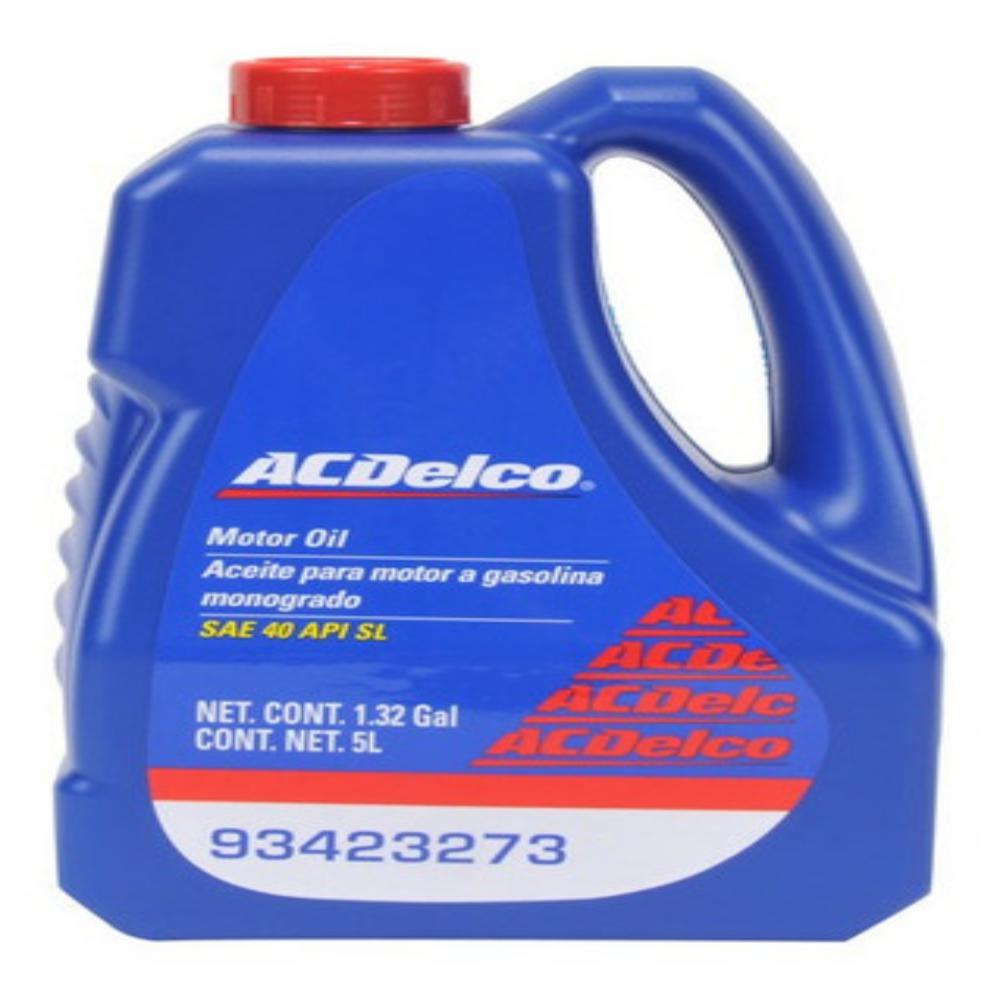 ACEITE ACDELCO MONOGRADO SAE 40 SL 5 LTS. (4)