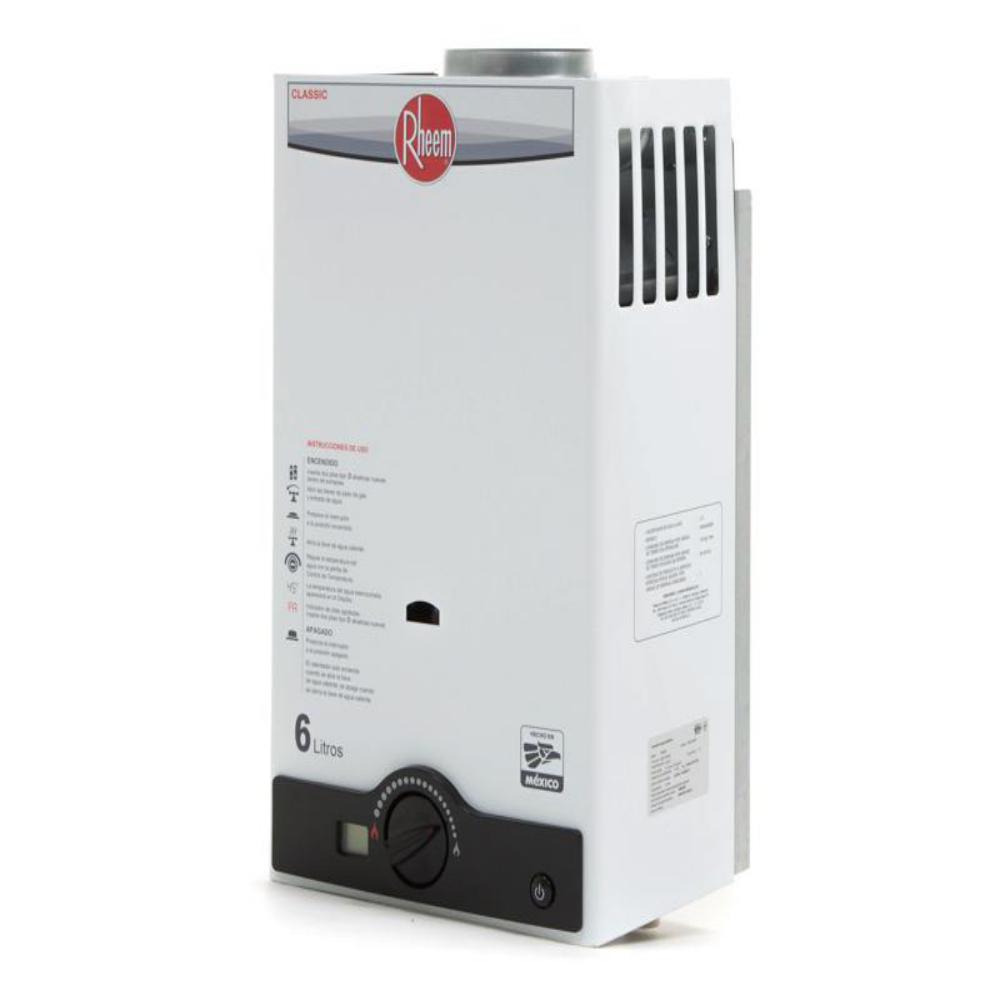 #CALENTADOR INST. A GAS ESSENCIAL RHEEM 6 L/MIN.