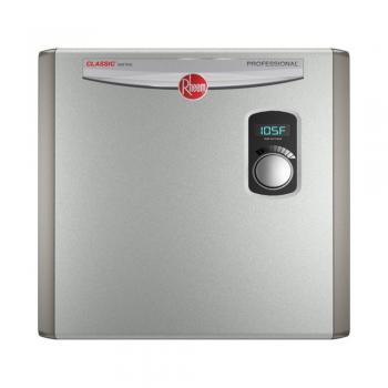 CALENTADOR INST. ELECT. RHEEM 14.3 L/MIN. 27 KW. 112 AMP. 240V.