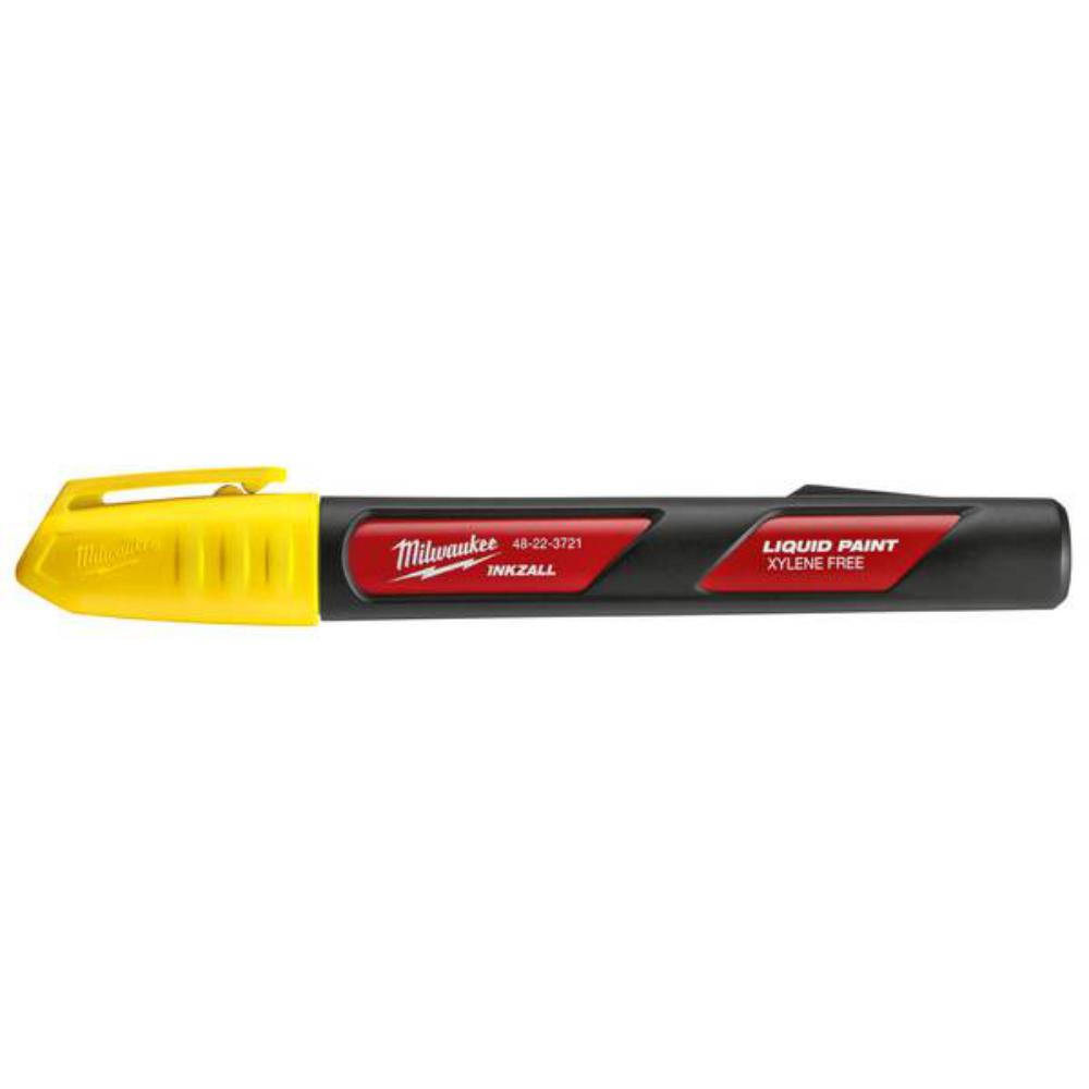 MARCADOR MW INKZALL PINTURA LIQUIDA PUNTA MEDIANA AMARILLO (1)