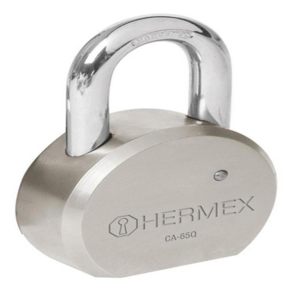 CANDADO HERMEX DE ACERO MAXIMA SEGURIDAD 65 MM. CA-65Q (3/36)