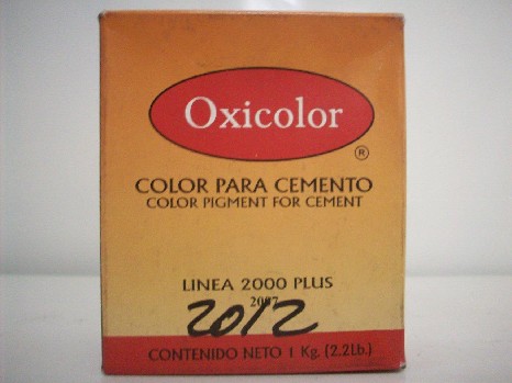 COLOR P/CEMENTO 2012 NEGRO 1 KG. (18)