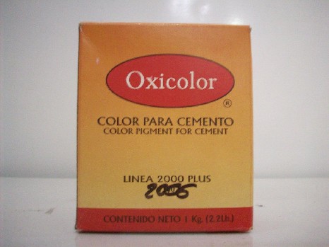 COLOR P/CEMENTO 2006 ROJO OXIDO 1 KG. (18)