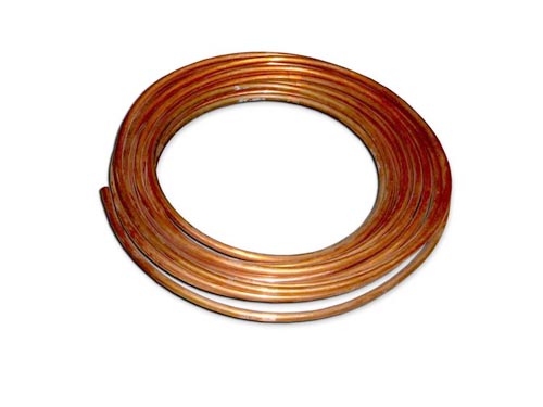 TUBO DE COBRE FLEXIBLE DE  9.5 MM 3/8