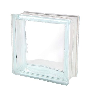 BLOCK DE VIDRIO 19X19X8 CM NUBIO (LISO) (6)